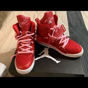 Red Pink Jordan’s Flight 45